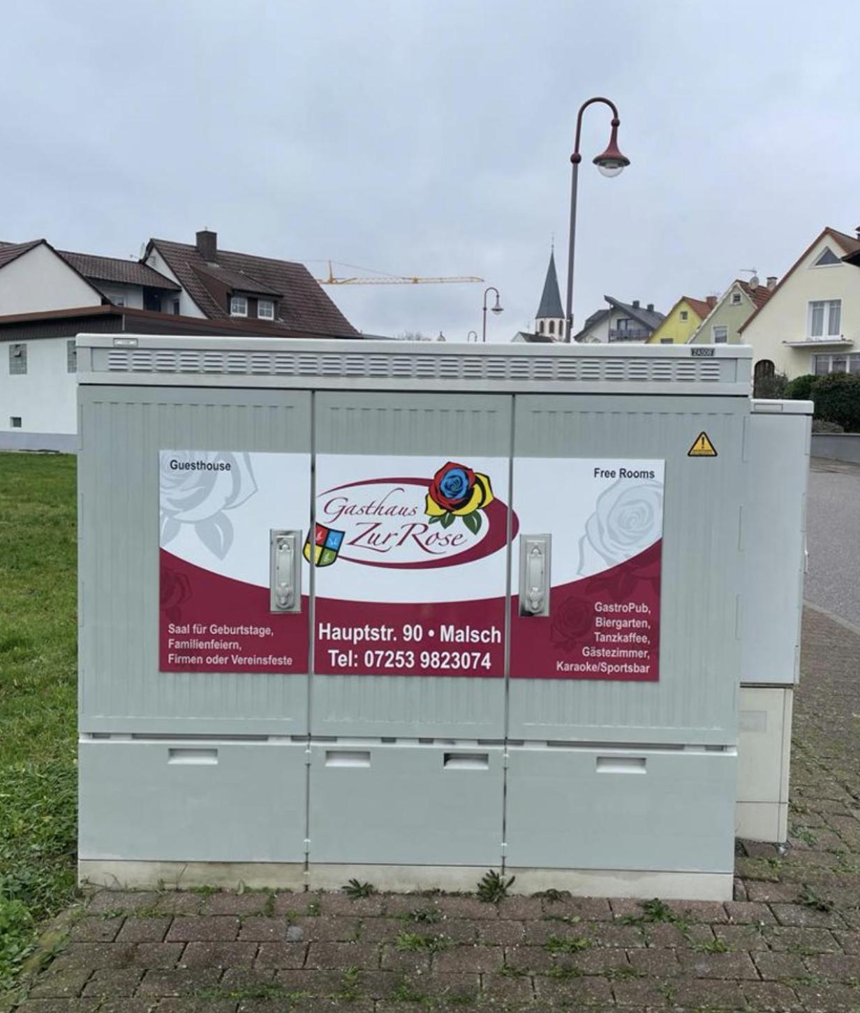 Gasthaus Zur Rose Malsch Kültér fotó