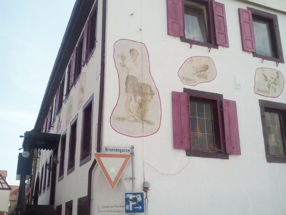 Gasthaus Zur Rose Malsch Kültér fotó